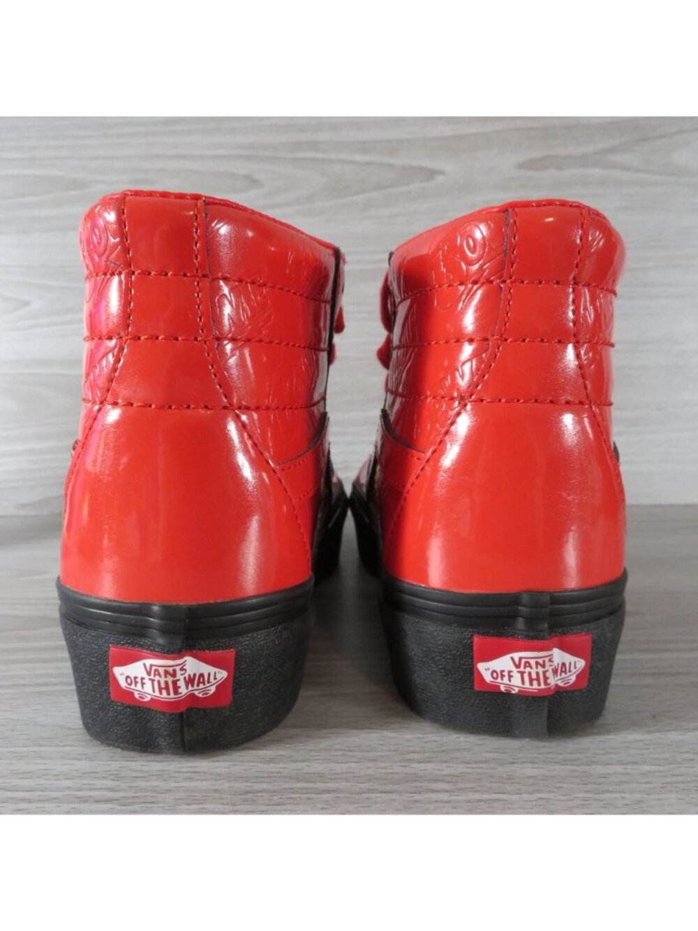 Vans Sk8-Hi Platform 2.0 David Bowie Ziggy Stardust Red Hi Top Mens 4.5 Womens 6 - Picture 6 of 11